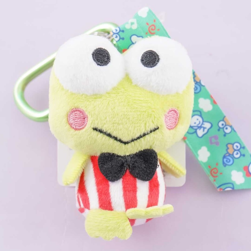 Keroppi Plushie Bag Charm With Wrist Strap - Mini