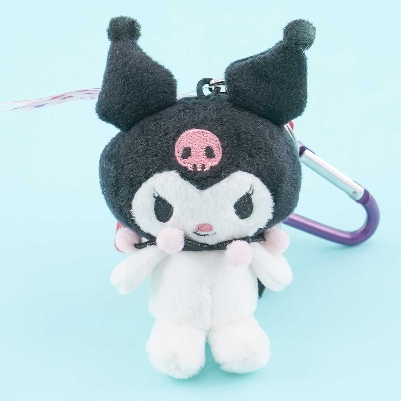 Kuromi Plushie Bag Charm With Wrist Strap - Mini