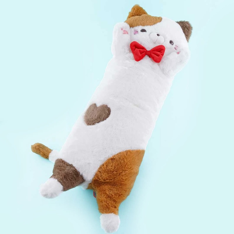 Long Nyanko Plushie - Calico / Extra Big