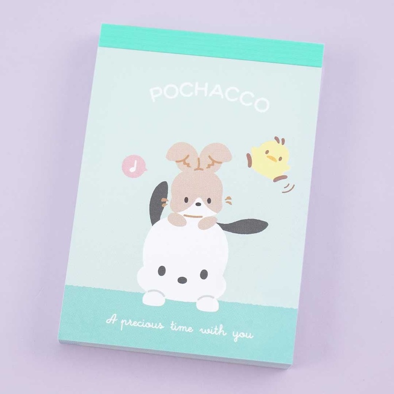 Pochacco Friend Stack Mini Memo Pad