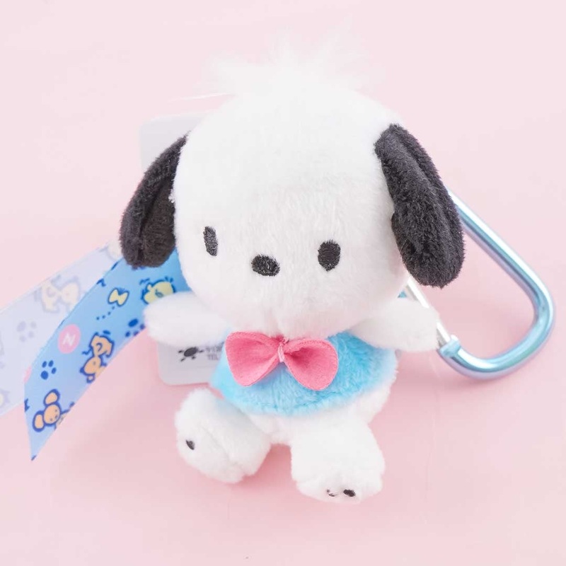 Pochacco Plushie Bag Charm With Wrist Strap