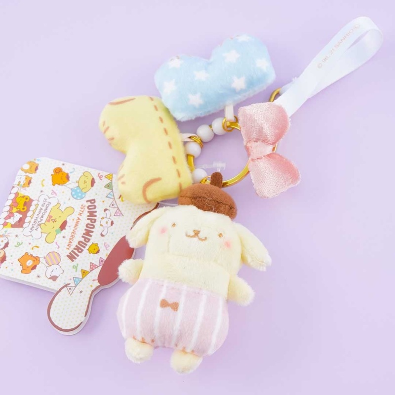 Pompompurin 25th Anniversary Pants Collection Plushie Charm