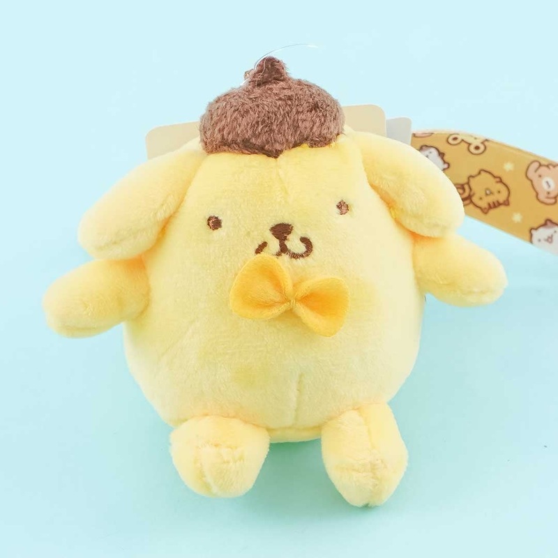 Pompompurin Plushie Bag Charm With Wrist Strap - Mini