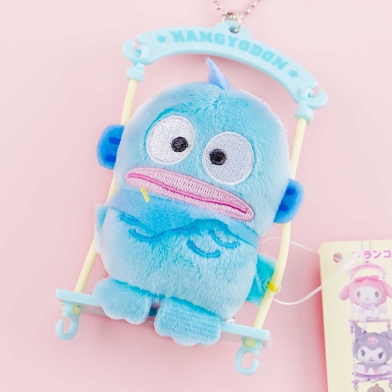 Sanrio Characters Swing Plushie Charm - Hangyodon
