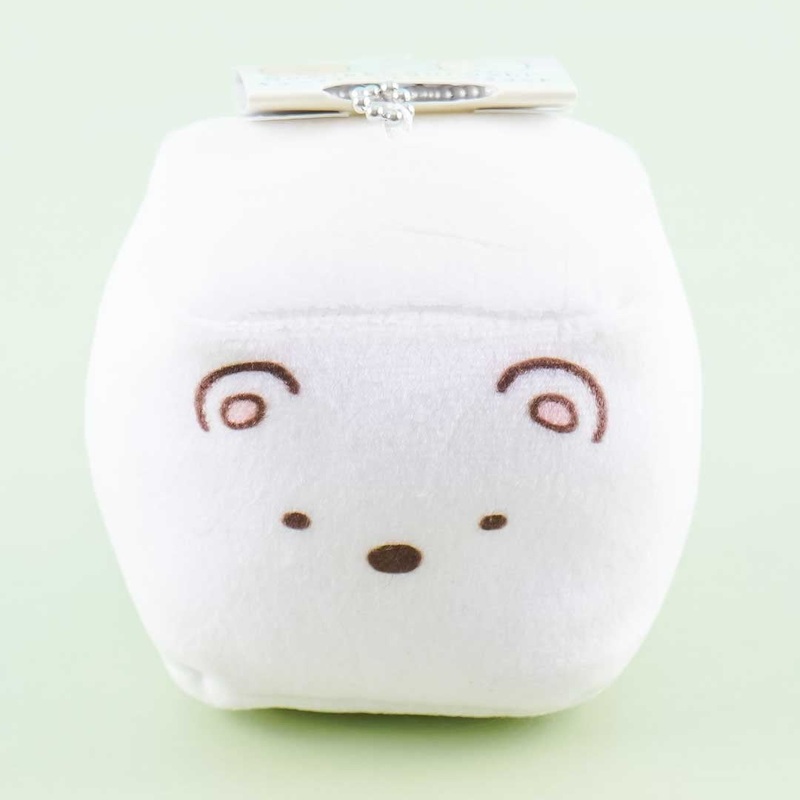 Sumikko Gurashi Cube Plushie Charm - Shirokuma / Mini