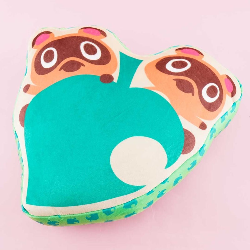Animal Crossing Timmy & Tommy Leaf Cushion