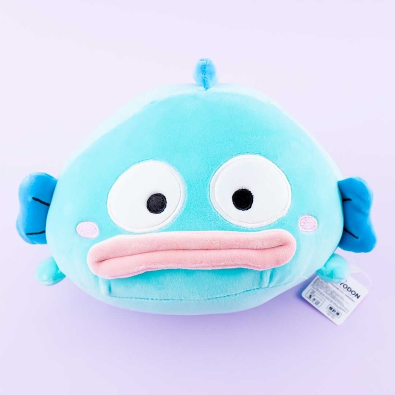 Hangyodon Coro Fluffy Nesoberi Cushion Plushie - Medium