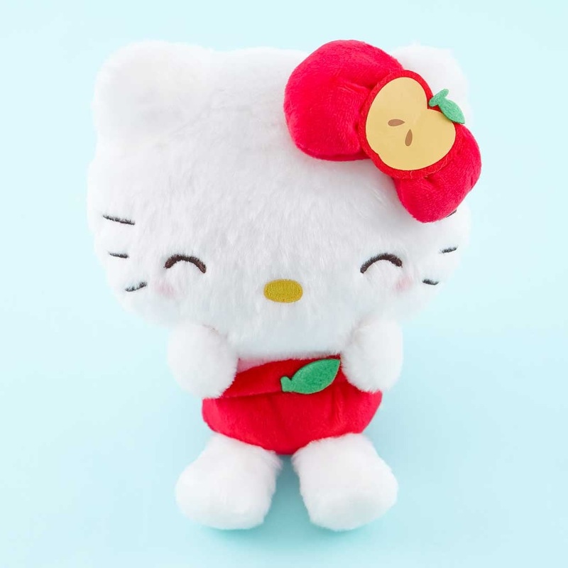 Hello Kitty Happy Apple Plushie - Medium