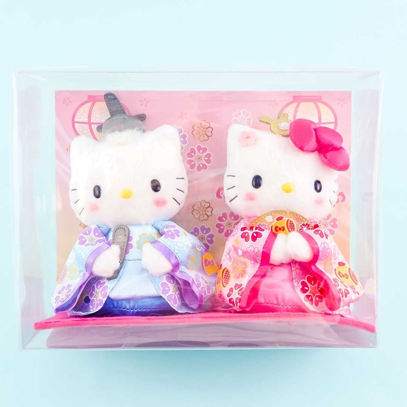 Hello Kitty Hinamatsuri Plushie Doll Set