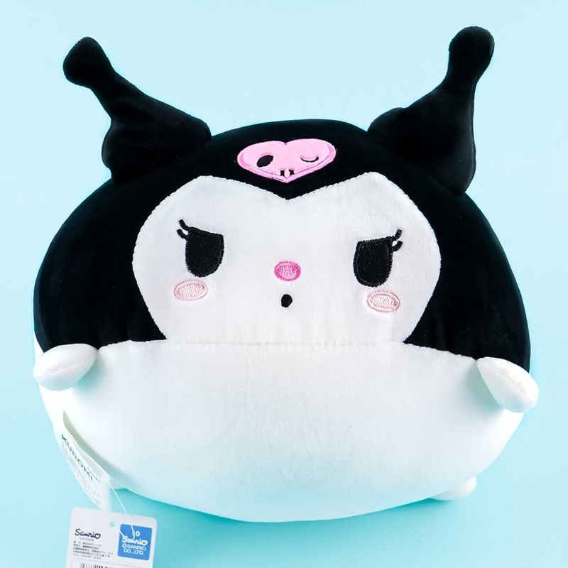 Kuromi Coro Fluffy Nesoberi Cushion Plushie - Medium