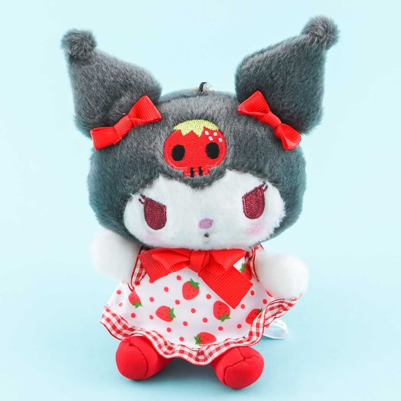 Kuromi Sweet Strawberry Plushie - Medium