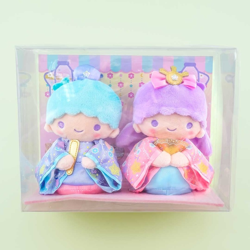 Little Twin Stars Hinamatsuri Plushie Doll Set