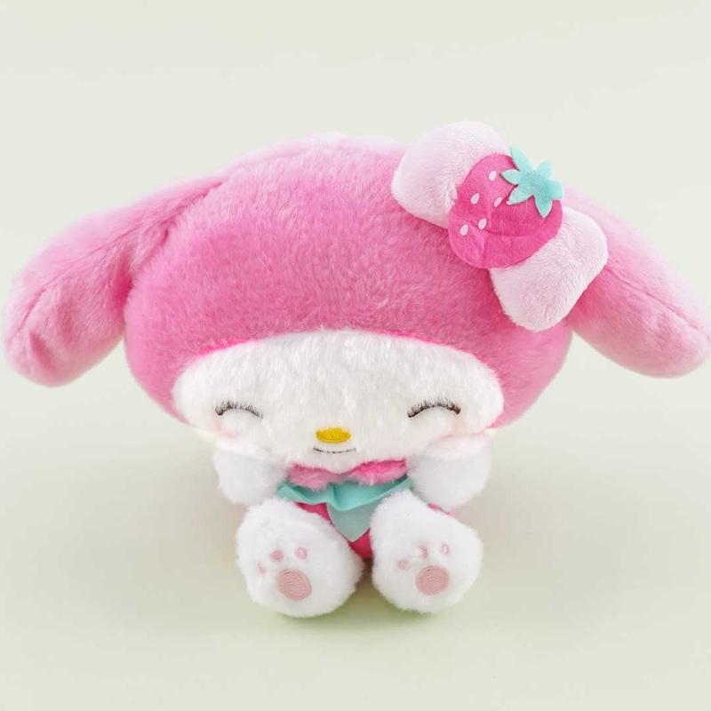 My Melody Happy Strawberry Plushie - Medium