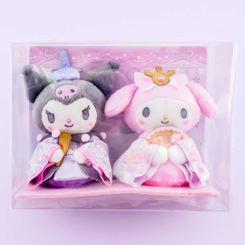 My Melody & Kuromi Hinamatsuri Plushie Doll Set
