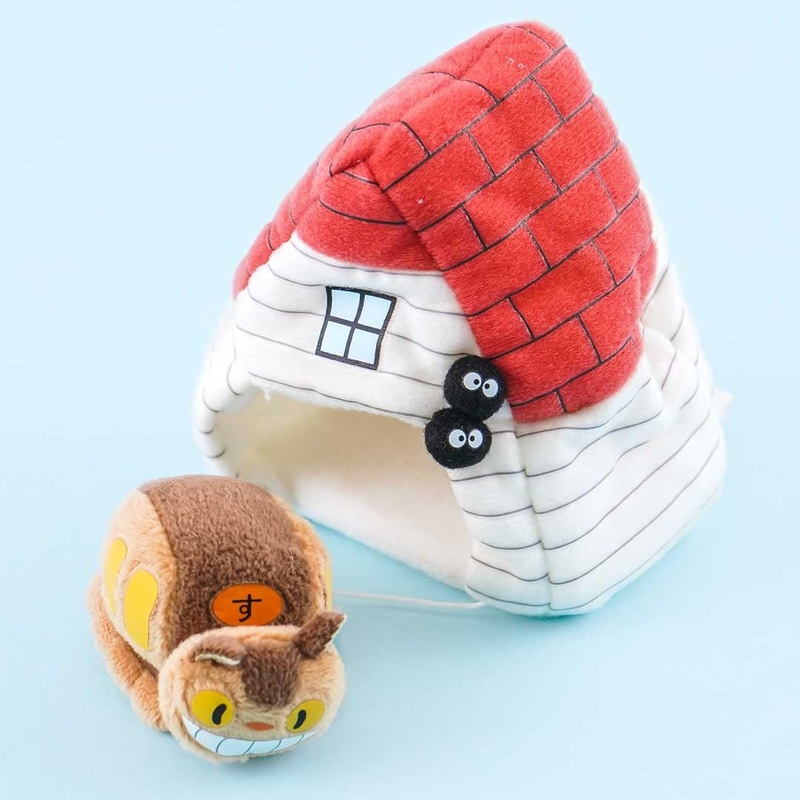 My Neighbor Totoro Plushie - Kusakabe House & Catbus / Medium