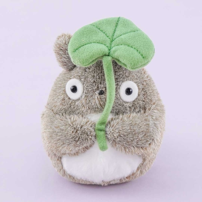 My Neighbor Totoro With Umbrella Leaf - Totoro / Medium