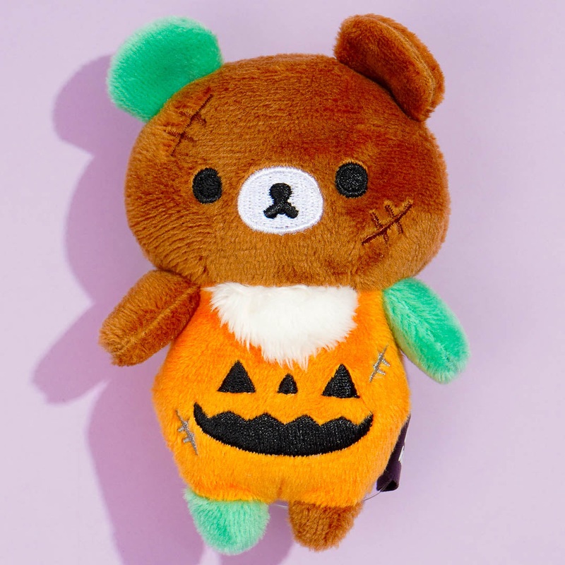 Rilakkuma Spooky Pumpkin Halloween Plushie - Chairoikoguma / Mini