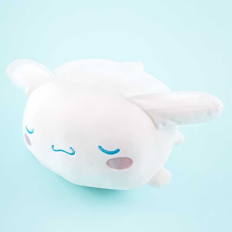 Sleeping Cinnamoroll Round Plushie - Medium