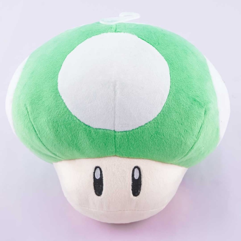Super Mario All-Star Collection Plushie - 1-Up Mushroom / Medium