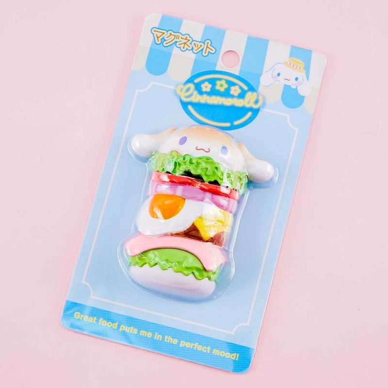 Cinnamoroll Gourmet Hamburger Magnet