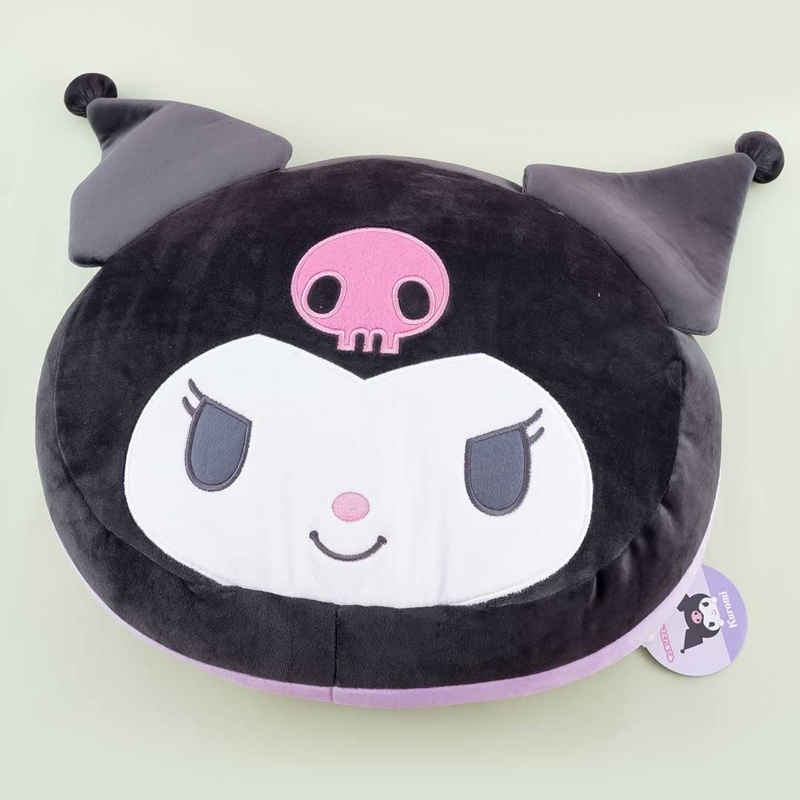 Kuromi Mochiri Face Cushion