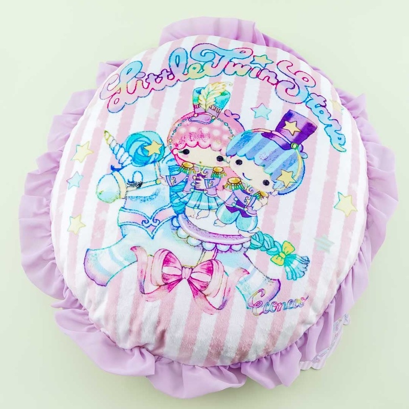 Little Twin Stars Unicorn Round Cushion