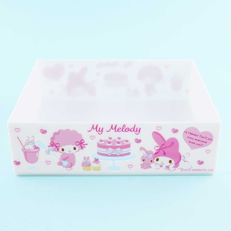My Melody Desktop Storage Box - Medium