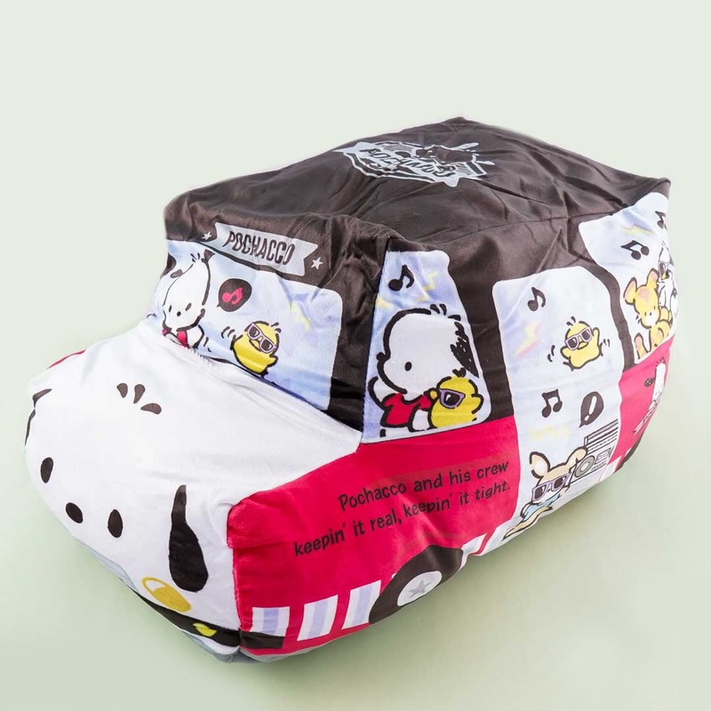 Pochacco Happy Van Cushion