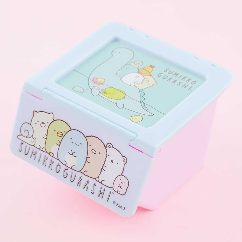 Sumikko Gurashi Dino Fun Slant-Hinged Lid Stackable Box