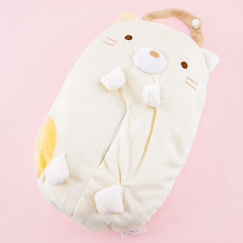 Sumikko Gurashi Fluffy Hanging Multi-Purpose Case - Neko