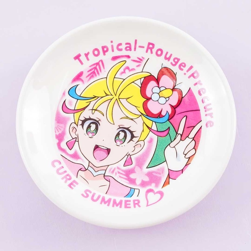 Tropical-Rouge! PreCure Mini Soy Sauce Plate - Cure Summer