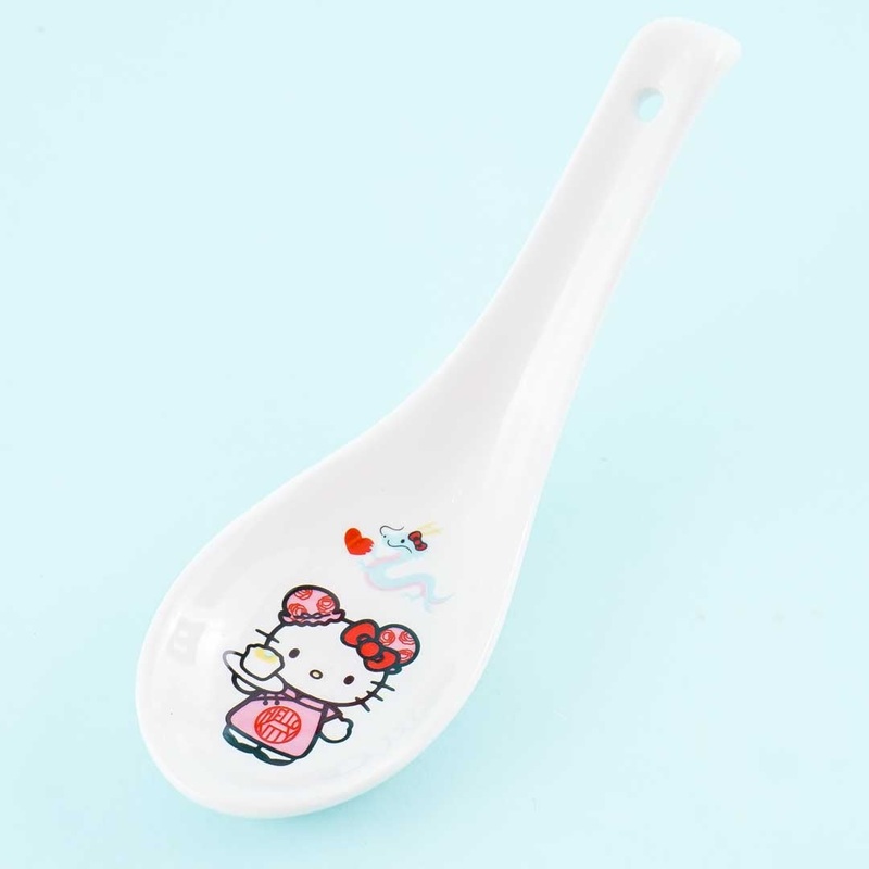 Hello Kitty Chinese Dragon Dressing Spoon