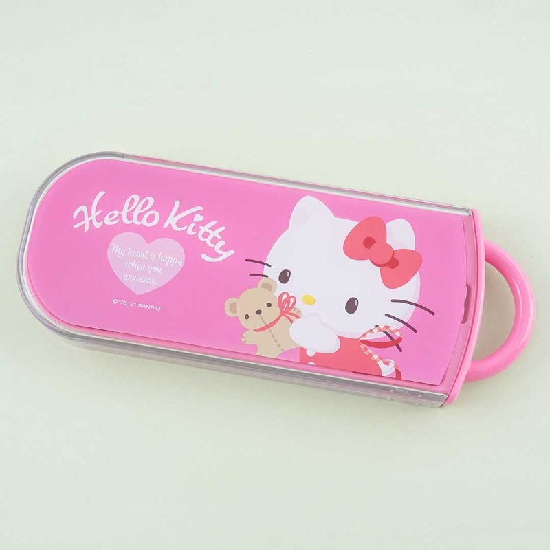 Hello Kitty Happy Utensil Set