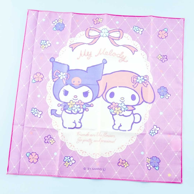 My Melody & Kuromi Floral Friends Lunch Cloth