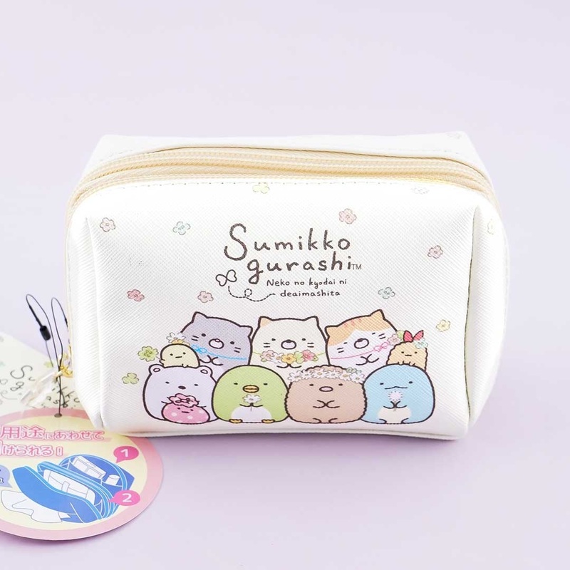 Sumikko Gurashi Flowery Pouch