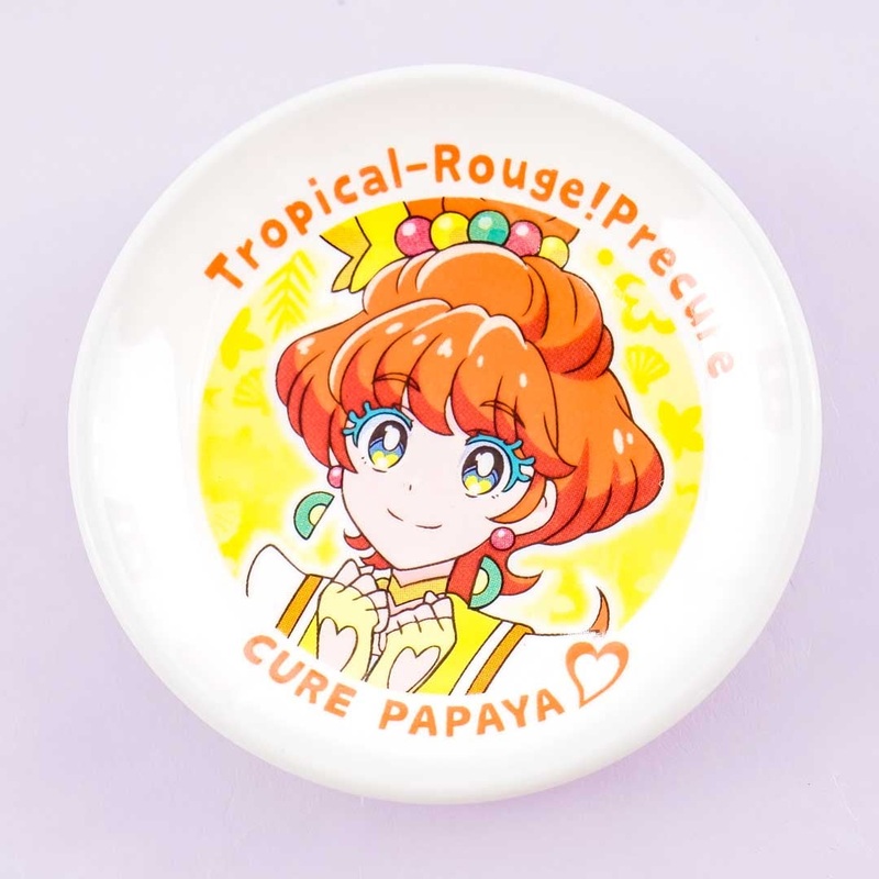 Tropical-Rouge! PreCure Mini Soy Sauce Plate - Cure Papaya