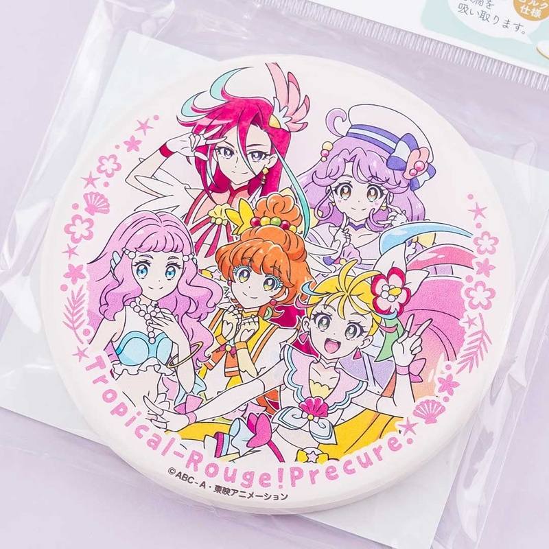 Tropical-Rouge! Pretty Cure Coaster