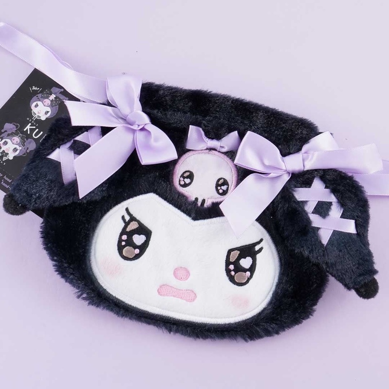 Kuromi Lolita Drawstring Pouch