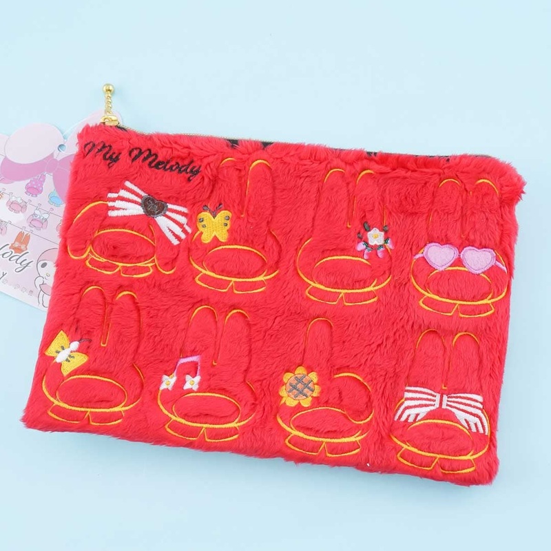 My Melody 45th Anniversary Hood Collection Fleecy Pouch