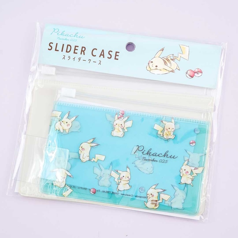 Pokmon Pikachu Number 025 Mint Slider Case Set