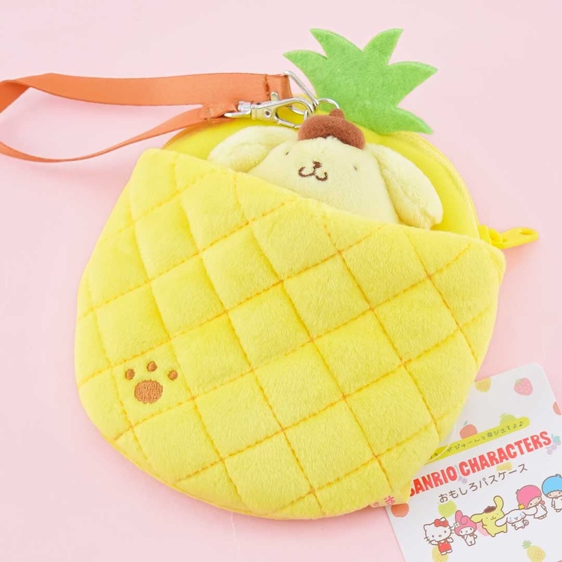 Pompompurin Pineapple Plushie Pouch