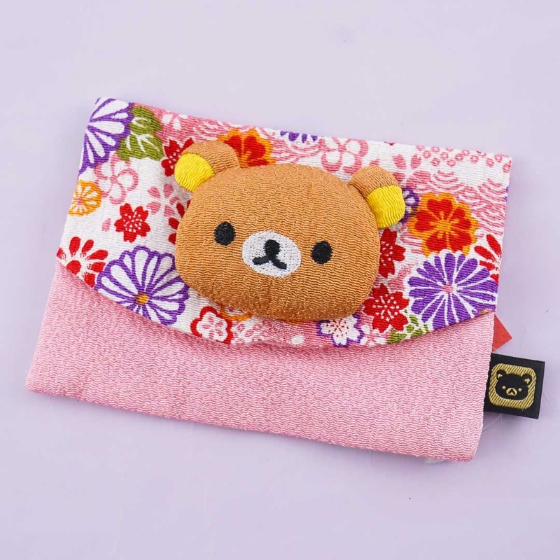 Rilakkuma Chirimen Kabuse Tissue Pouch