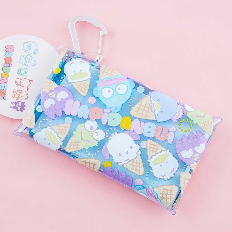Sanrio Hapidanbui Ice Cream Clear Pouch