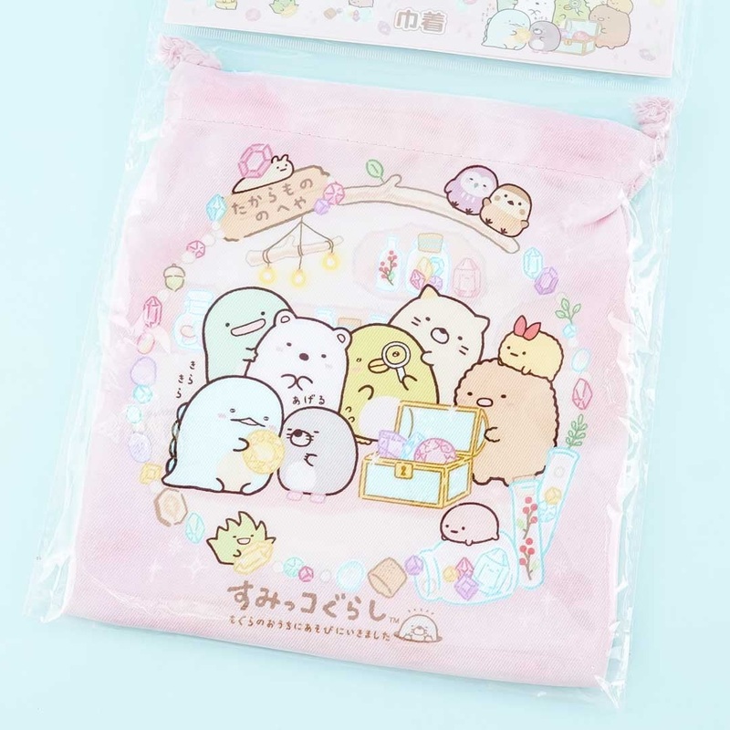 Sumikko Gurashi Jewel Hunt Drawstring Bag