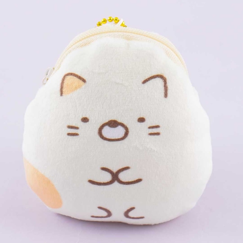 Sumikko Gurashi Mini Pouch & Charm - Neko
