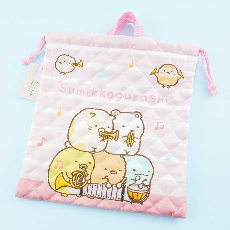 Sumikko Gurashi Music Drawstring Bag