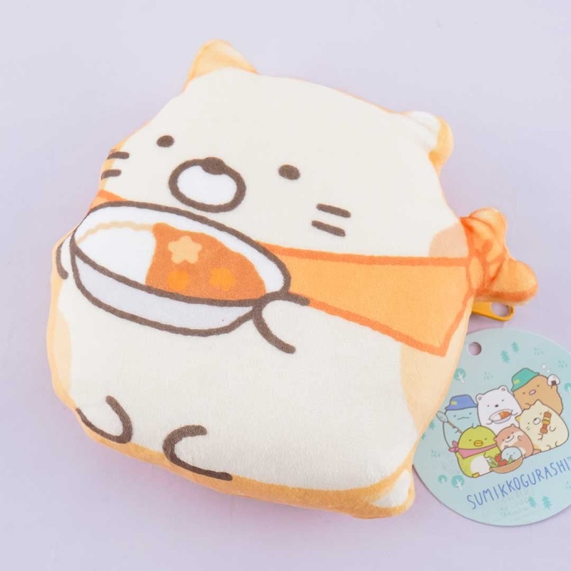 Sumikko Gurashi Plushie Pouch - Neko
