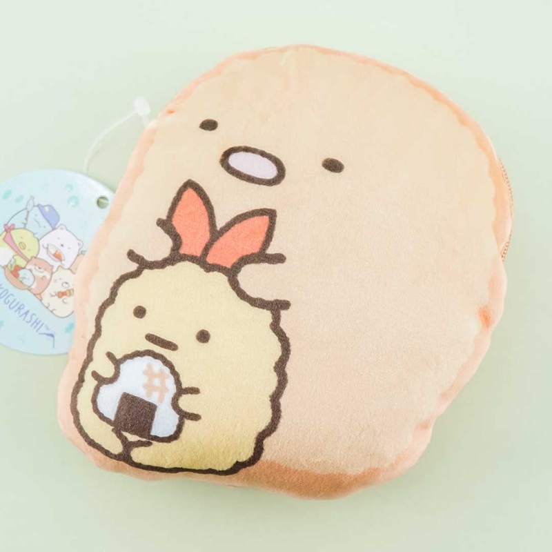 Sumikko Gurashi Pouch - Tonkatsu & Ebifurai no Shippo