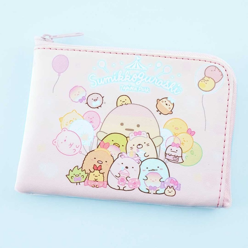 Sumikko Gurashi Tapioca Park L-Shaped Zipper Pouch