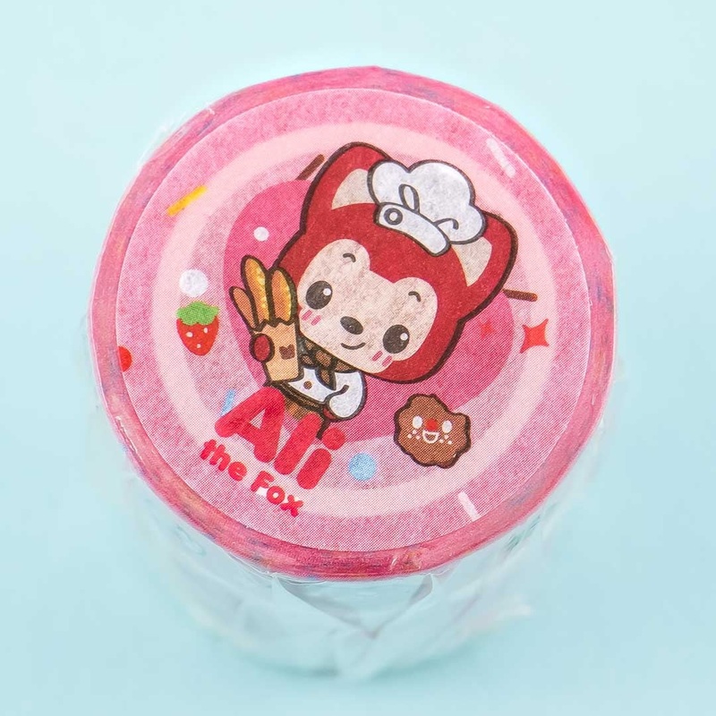 BGM Masking Tape Set - Ali The Fox Baker - 2 pcs